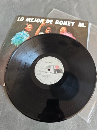 Boney M: Lo Mejor de Boney M disco Vinilo LP 33rpm