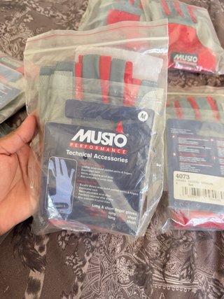 Guantes Musto Técnicos Tallas M - L - XL