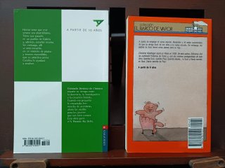 Lote 5 libros infantil/juvenil (de 9 a 12 años)