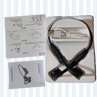 Auriculares YISHUO Bluetooth Naranja/Blanco