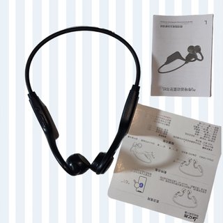 Auriculares YISHUO Bluetooth Naranja/Blanco