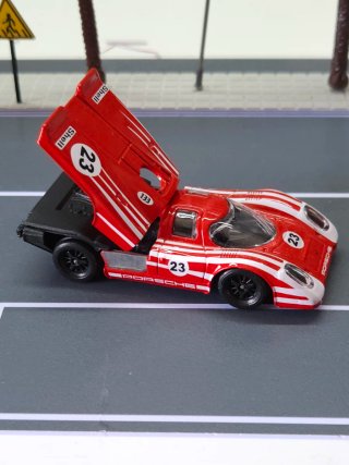 Majorette Porsche 917K Rojo Blanco