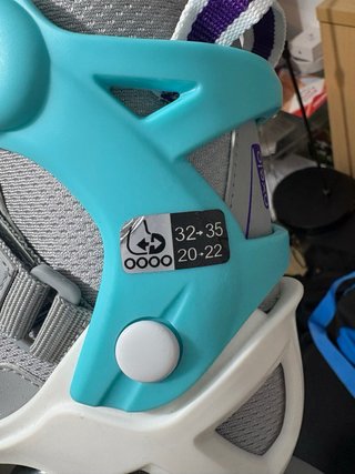 Pack 2 pares de Patines Oxelo negros y azules