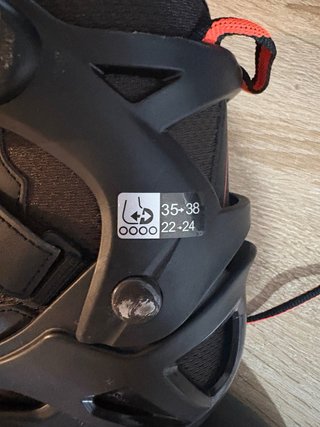 Pack 2 pares de Patines Oxelo negros y azules
