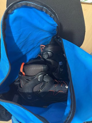 Pack 2 pares de Patines Oxelo negros y azules