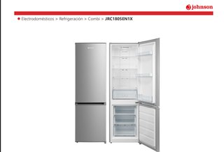 Frigorífico Combi Johnson NF Inox Clase E