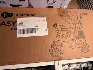 Triciclo Kinderkraft EasyTwist NUEVO SIN ARAÑAZOS