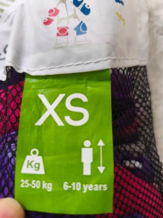 Protecciones Oxelo Talla XS Patinaje
