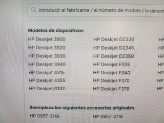 Alimentador Impresoras  HP 0957-2119