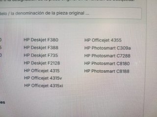 Alimentador Impresoras  HP 0957-2119