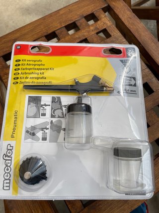 Kit aerografo Mecafer Pneumatic