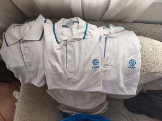 Lote 3 polos SAFA Talla XL