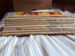 Revista de comics Fantasía.