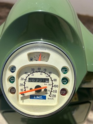 LML 125 Star Deluxe Automatica Scooter Verde