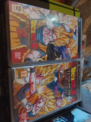 2 Juegos Dragon Ball PSP: Tenkaichi y Budokai 2