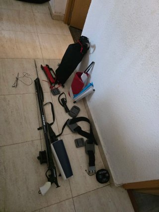Equipo buceo Cressi  espeton y mares pesca sub