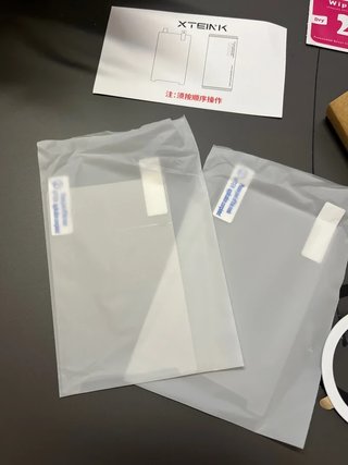 Xteink X3 Matte Screen Protector e Stick-On Ring