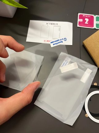 Xteink X3 Matte Screen Protector e Stick-On Ring