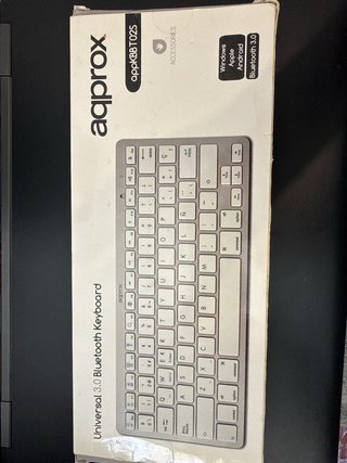 Teclado Inalambrico Aqprox appKBBT02S