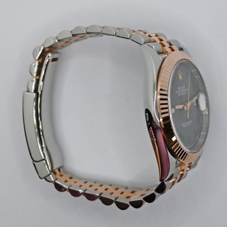Rolex Datejust 36mm Acero y Oro Rosa Wimbledon NEW