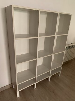 Estantería blanca 3x4 tipo Kallax IKEA
