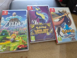 Nintendo Switch 2 com 3 jogos