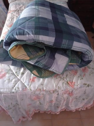 2 Edredones Reversibles Cama 90