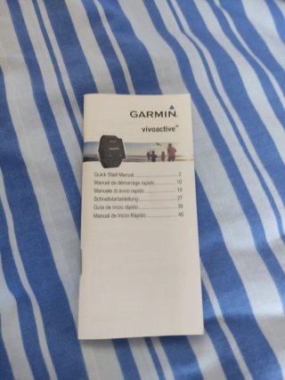 2 x Garmin Vivoactive Smartwatches Negros