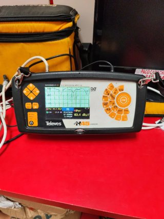 Medidor Campo Televes H45 DVB