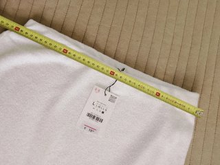 Falda larga Zara blanca
