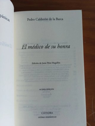 El médico de su honra