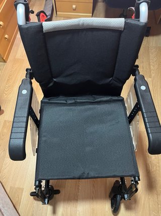 Silla de ruedas aluminio