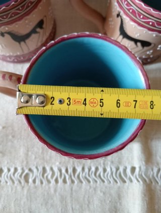 Set 6 Tazze Vintage Deruta Anni '50/'60 Italy
