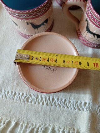 Set 6 Tazze Vintage Deruta Anni '50/'60 Italy