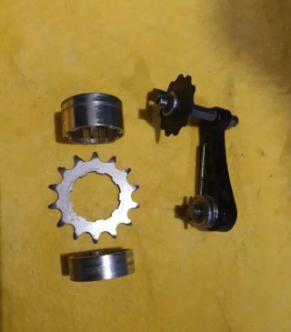 Kit Piñón Fijo Fixie y espaciadores