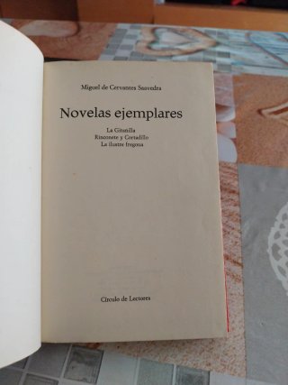 Novelas Ejemplares de Miguel de Cervantes Saavedra