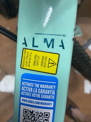 Bicicleta Orbea Alma XC Talla XL y S