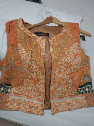 Chaleco kalami Étnico Boho Patchwork Talla Única