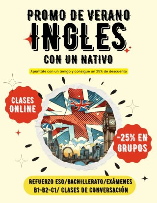Clases de inglés con nativo