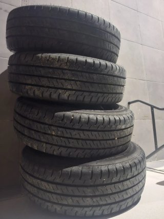 Juego de 4 llantas de acero