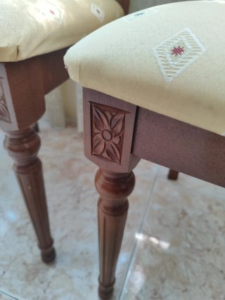 Conjunto de 5 sillas de comedor