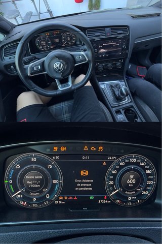 VW Golf GTE 2020 - 37.000 km - ACCIDENTADO