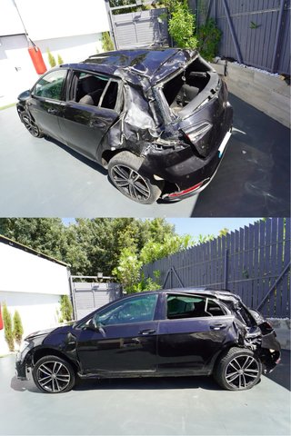 VW Golf GTE 2020 - 37.000 km - ACCIDENTADO