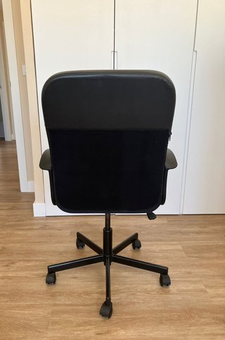 Silla de escritorio Ikea negra