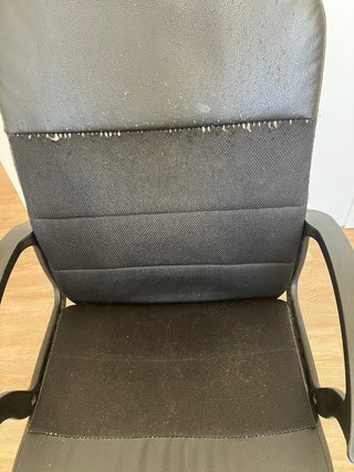 Silla de escritorio Ikea negra