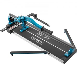 Cortadora de Azulejos de 600 mm con Riel Único y Doble Soporte, Cortadora Manual de Azulejos con Capacidad de 1.5 cm y Láser Preciso, Herramientas para Corte de Precisión