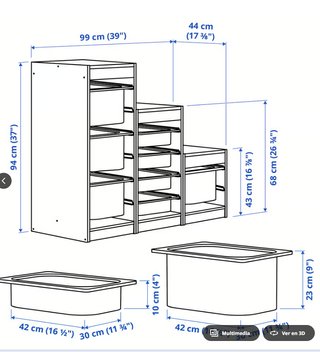 Mueble Almacenaje Ikea Trofast