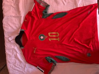 Camiseta Marruecos Mundial 10 Brahim