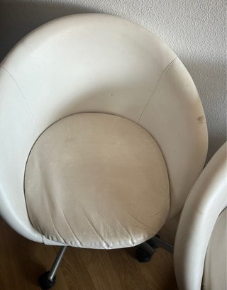 4 Sedie Ikea SKRUVSTA Bianche