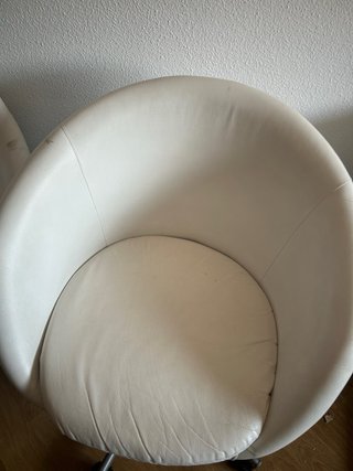 4 Sedie Ikea SKRUVSTA Bianche